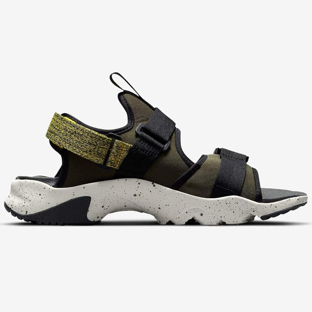 Nike Men's Green Black Canyon Side CW9704-301 Trail‎ Cargo Sandal Size 12